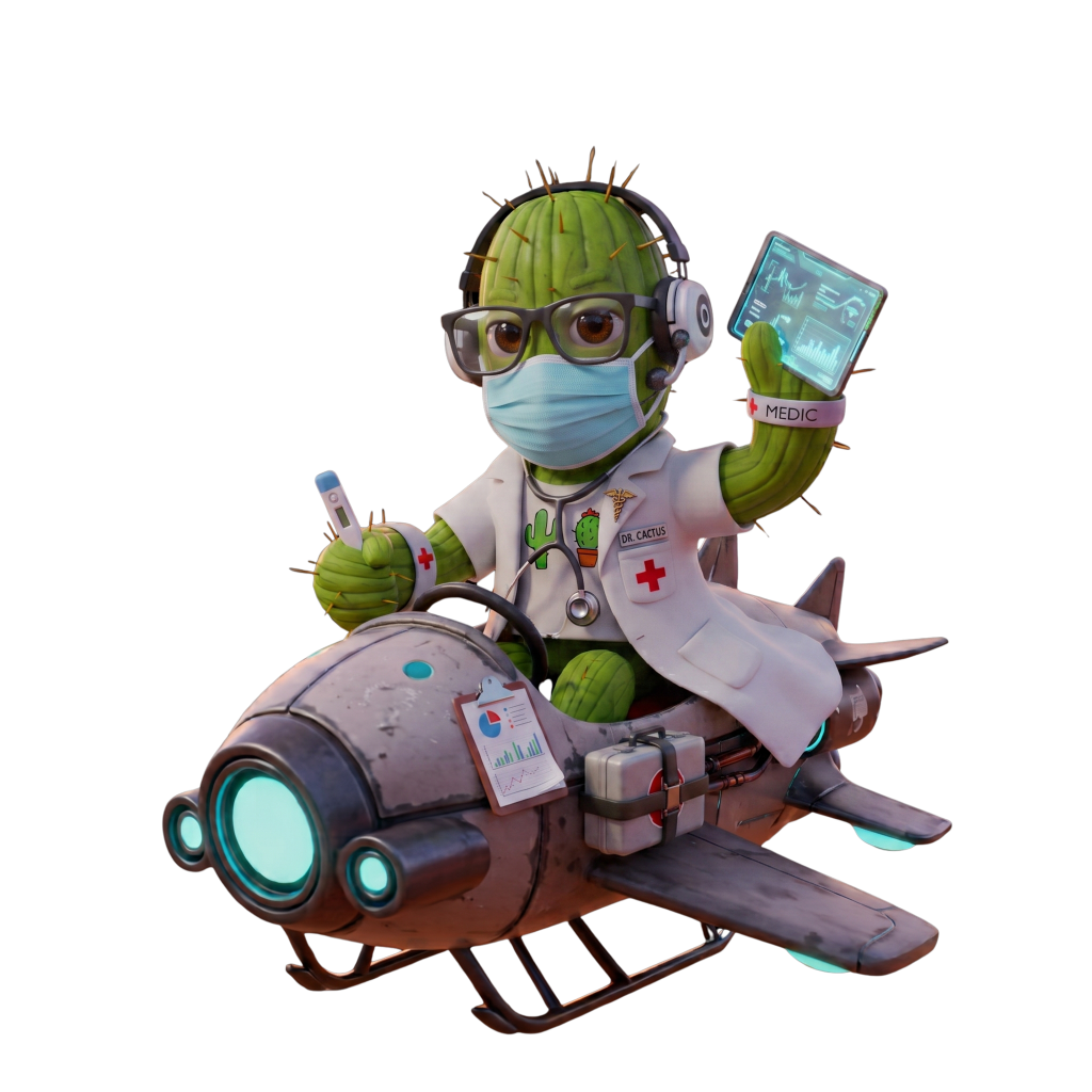 Dr. Cactus Marketing Médico YakeddGraph