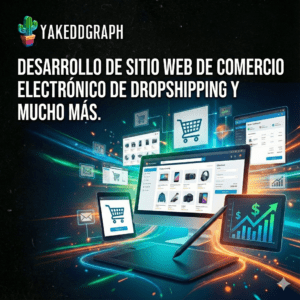 "Sitio Web de Comercio Electronico de Dropshipping: desarrollo, gestión, crecimiento."