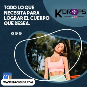 Instagram post design for Kdrops USA featuring branded content.