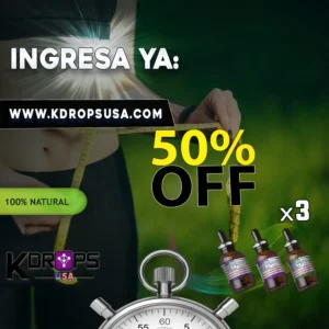 Facebook post design for Kdrops USA featuring brand messaging.